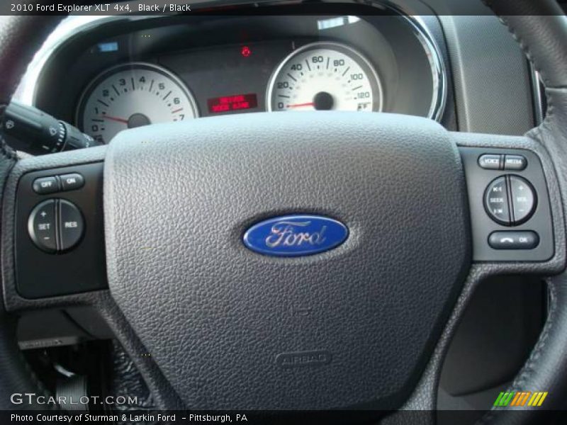 Black / Black 2010 Ford Explorer XLT 4x4