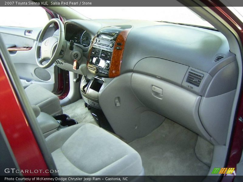 Salsa Red Pearl / Stone 2007 Toyota Sienna XLE