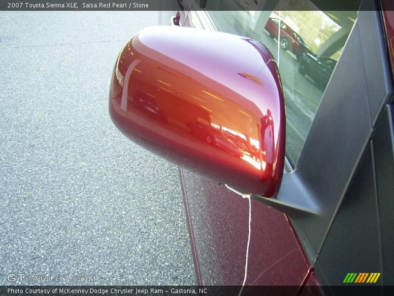Salsa Red Pearl / Stone 2007 Toyota Sienna XLE