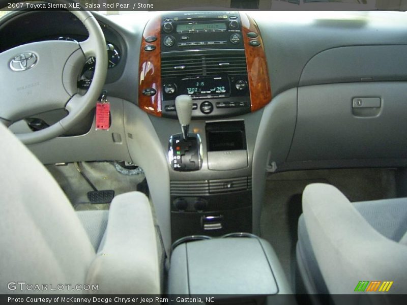 Salsa Red Pearl / Stone 2007 Toyota Sienna XLE