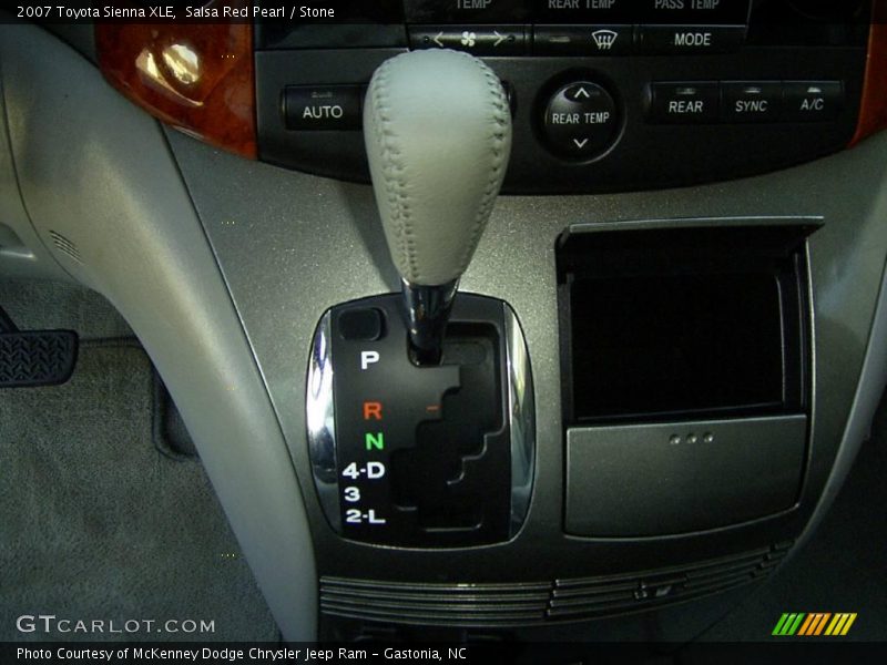 Salsa Red Pearl / Stone 2007 Toyota Sienna XLE
