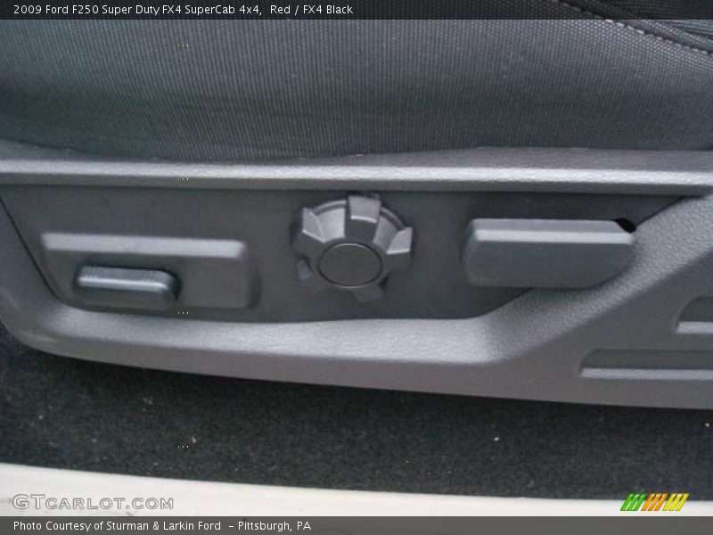 Red / FX4 Black 2009 Ford F250 Super Duty FX4 SuperCab 4x4