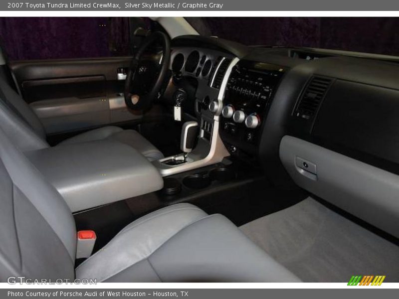 Silver Sky Metallic / Graphite Gray 2007 Toyota Tundra Limited CrewMax