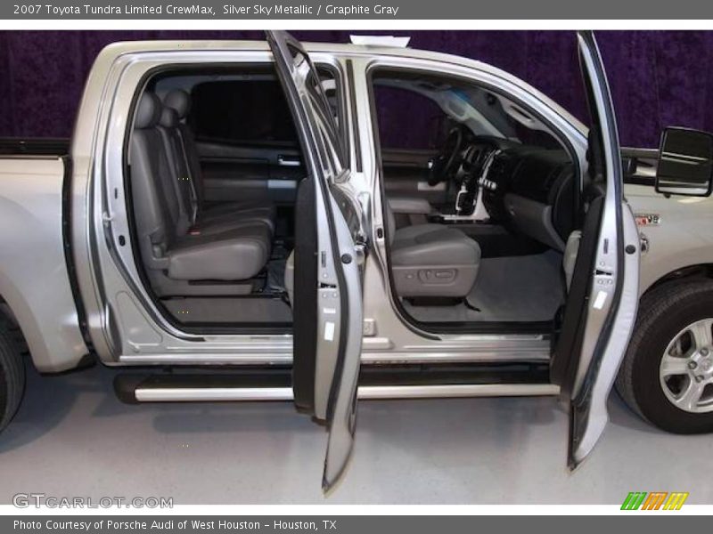 Silver Sky Metallic / Graphite Gray 2007 Toyota Tundra Limited CrewMax