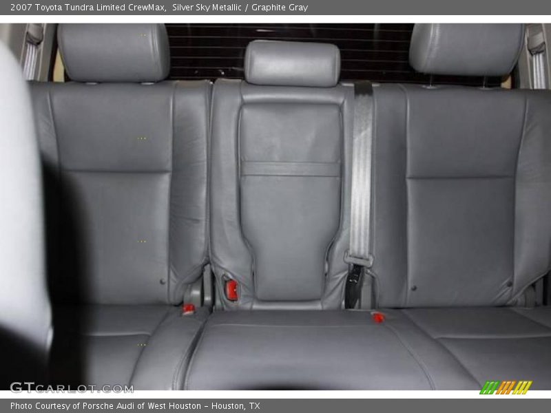 Silver Sky Metallic / Graphite Gray 2007 Toyota Tundra Limited CrewMax