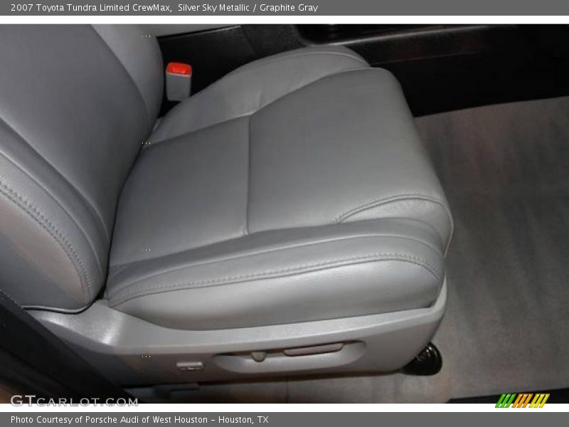 Silver Sky Metallic / Graphite Gray 2007 Toyota Tundra Limited CrewMax