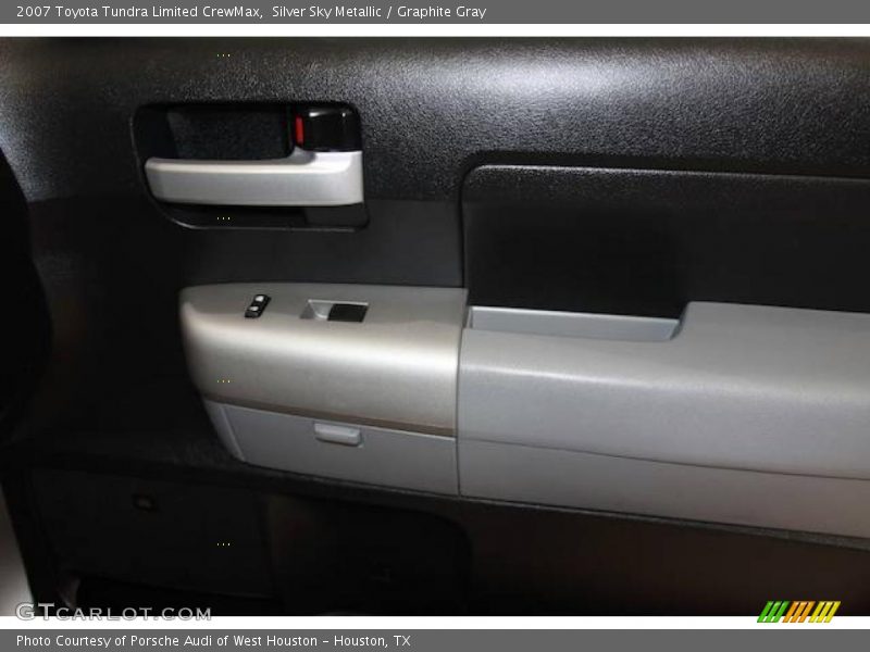 Silver Sky Metallic / Graphite Gray 2007 Toyota Tundra Limited CrewMax