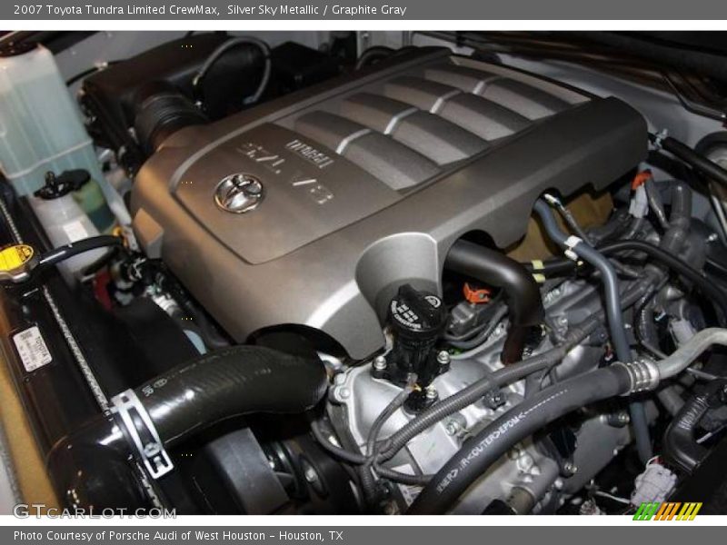 Silver Sky Metallic / Graphite Gray 2007 Toyota Tundra Limited CrewMax