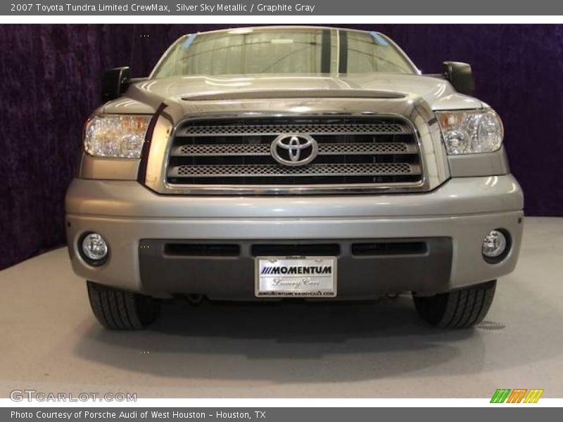 Silver Sky Metallic / Graphite Gray 2007 Toyota Tundra Limited CrewMax
