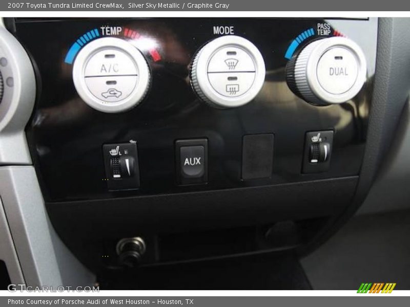 Silver Sky Metallic / Graphite Gray 2007 Toyota Tundra Limited CrewMax