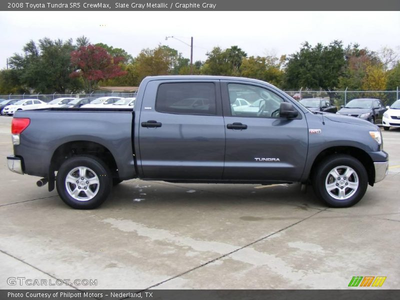 Slate Gray Metallic / Graphite Gray 2008 Toyota Tundra SR5 CrewMax