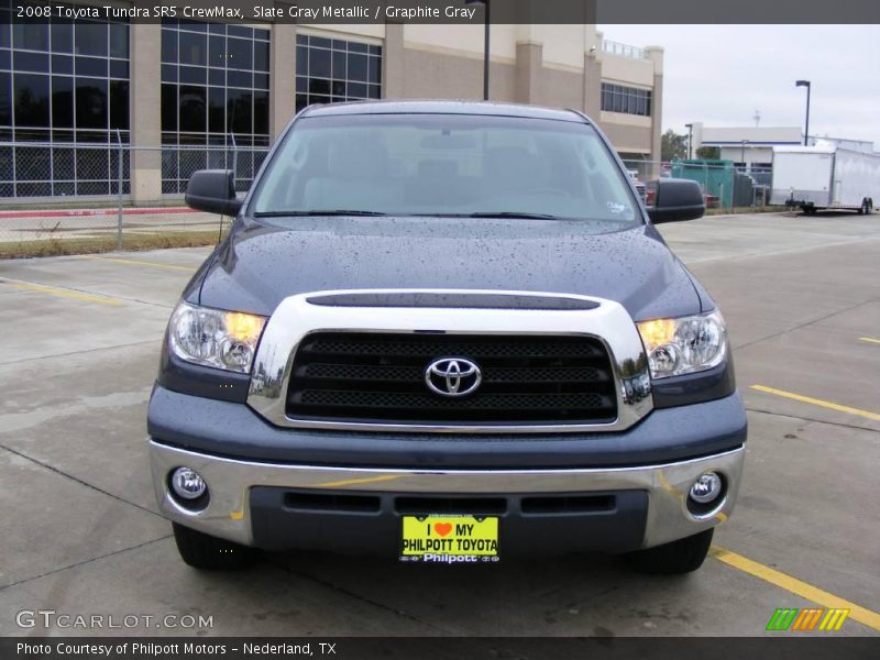 Slate Gray Metallic / Graphite Gray 2008 Toyota Tundra SR5 CrewMax