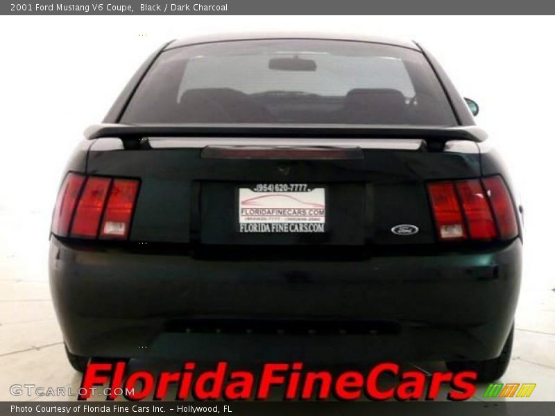 Black / Dark Charcoal 2001 Ford Mustang V6 Coupe