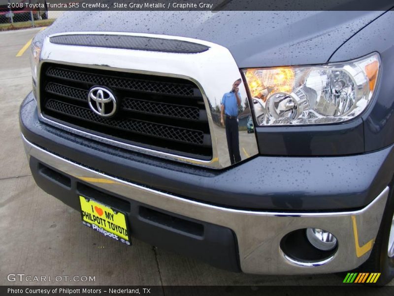 Slate Gray Metallic / Graphite Gray 2008 Toyota Tundra SR5 CrewMax