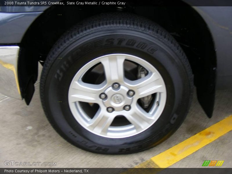 Slate Gray Metallic / Graphite Gray 2008 Toyota Tundra SR5 CrewMax