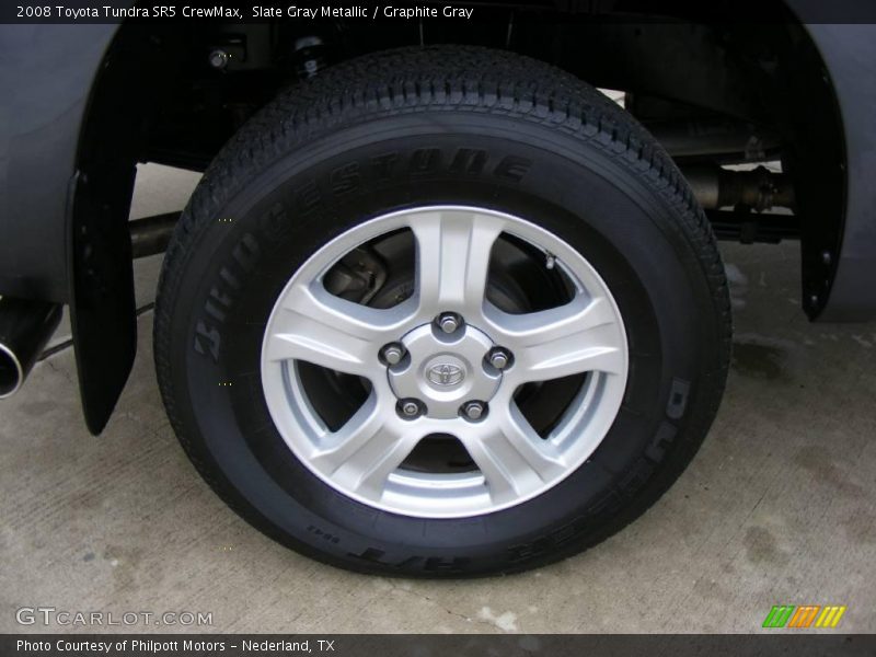 Slate Gray Metallic / Graphite Gray 2008 Toyota Tundra SR5 CrewMax