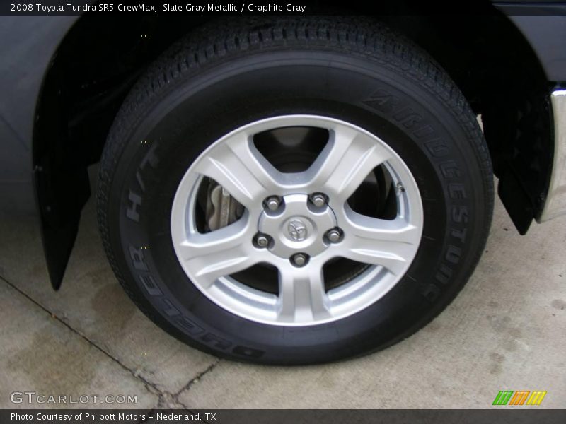 Slate Gray Metallic / Graphite Gray 2008 Toyota Tundra SR5 CrewMax