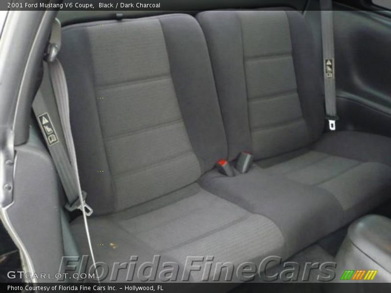 Black / Dark Charcoal 2001 Ford Mustang V6 Coupe