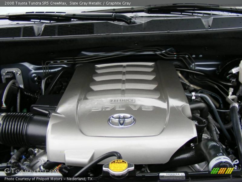 Slate Gray Metallic / Graphite Gray 2008 Toyota Tundra SR5 CrewMax