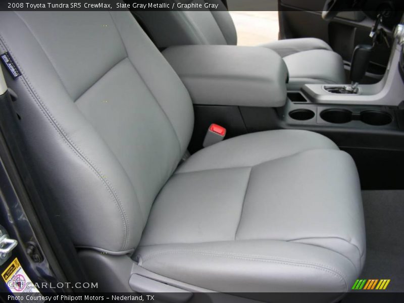 Slate Gray Metallic / Graphite Gray 2008 Toyota Tundra SR5 CrewMax