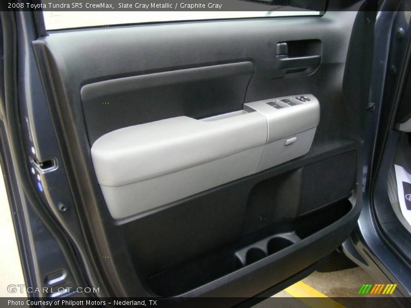 Slate Gray Metallic / Graphite Gray 2008 Toyota Tundra SR5 CrewMax