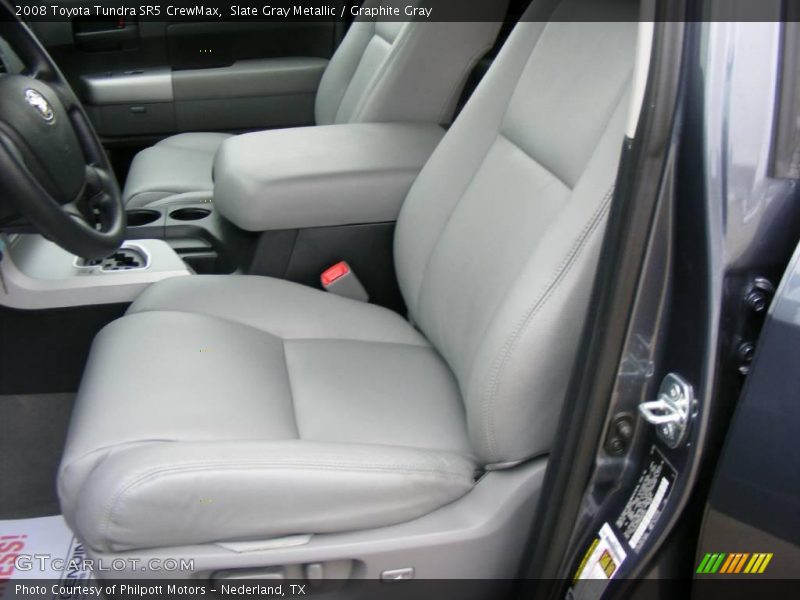Slate Gray Metallic / Graphite Gray 2008 Toyota Tundra SR5 CrewMax