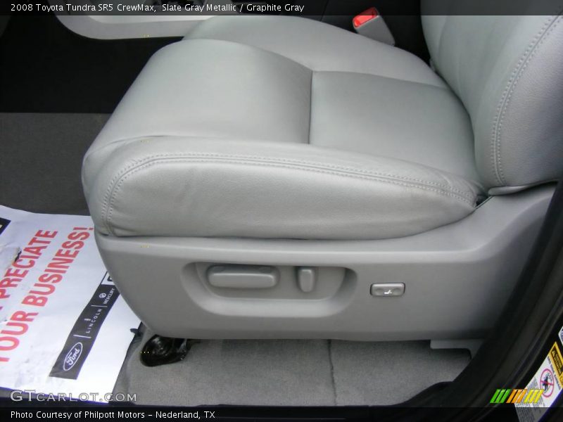 Slate Gray Metallic / Graphite Gray 2008 Toyota Tundra SR5 CrewMax
