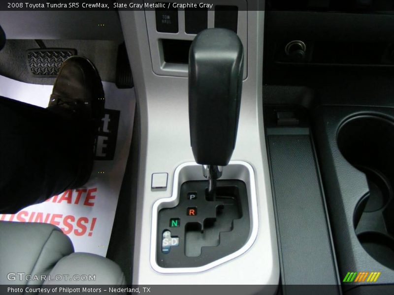 Slate Gray Metallic / Graphite Gray 2008 Toyota Tundra SR5 CrewMax
