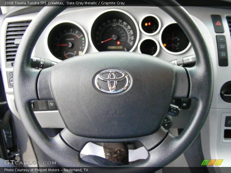 Slate Gray Metallic / Graphite Gray 2008 Toyota Tundra SR5 CrewMax