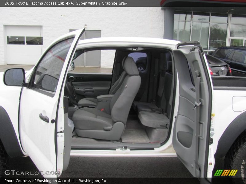 Super White / Graphite Gray 2009 Toyota Tacoma Access Cab 4x4