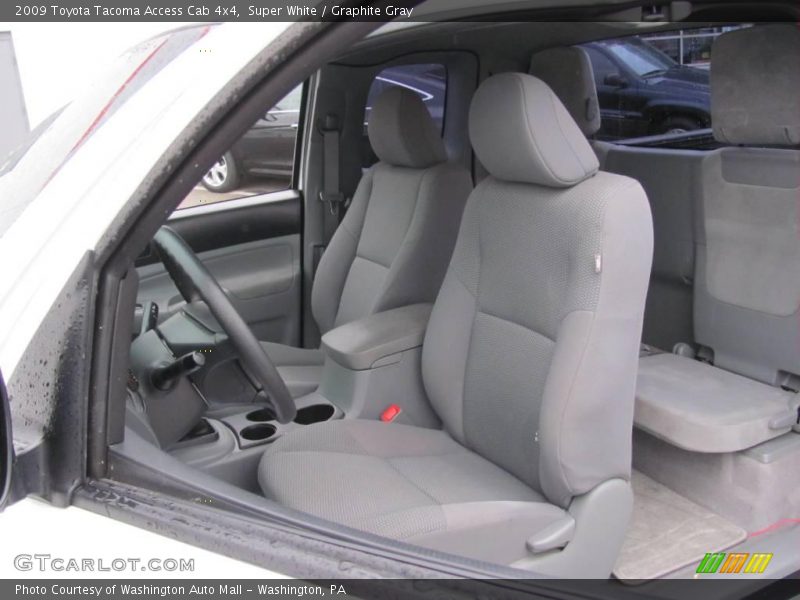 Super White / Graphite Gray 2009 Toyota Tacoma Access Cab 4x4