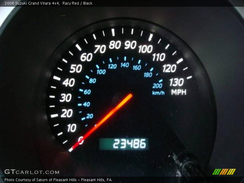 Racy Red / Black 2006 Suzuki Grand Vitara 4x4