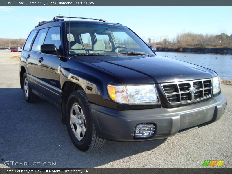 Black Diamond Pearl / Gray 1998 Subaru Forester L