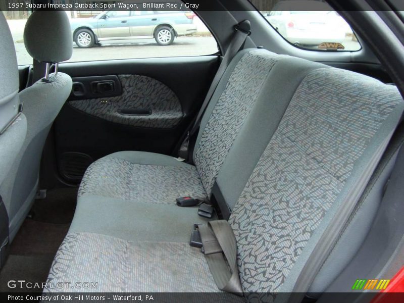 Brilliant Red / Gray 1997 Subaru Impreza Outback Sport Wagon