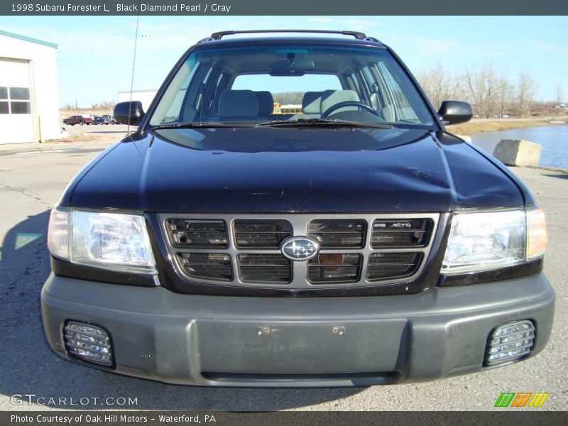 Black Diamond Pearl / Gray 1998 Subaru Forester L