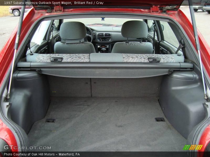 Brilliant Red / Gray 1997 Subaru Impreza Outback Sport Wagon