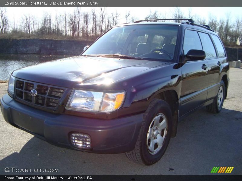Black Diamond Pearl / Gray 1998 Subaru Forester L