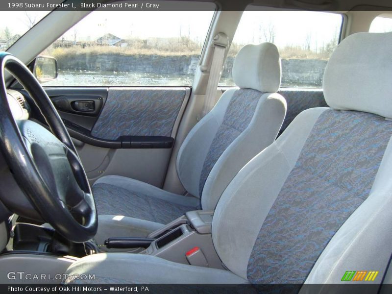 Black Diamond Pearl / Gray 1998 Subaru Forester L