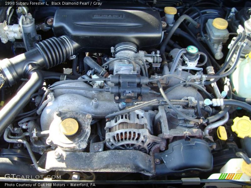 Black Diamond Pearl / Gray 1998 Subaru Forester L
