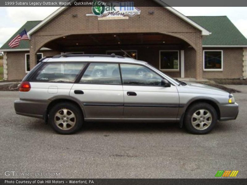 Quicksilver / Gray 1999 Subaru Legacy Outback Wagon