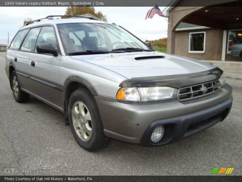 Quicksilver / Gray 1999 Subaru Legacy Outback Wagon