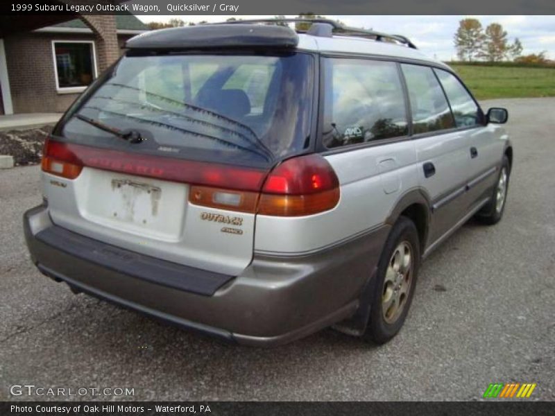 Quicksilver / Gray 1999 Subaru Legacy Outback Wagon