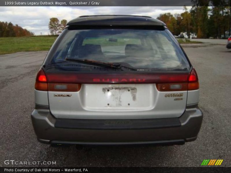 Quicksilver / Gray 1999 Subaru Legacy Outback Wagon