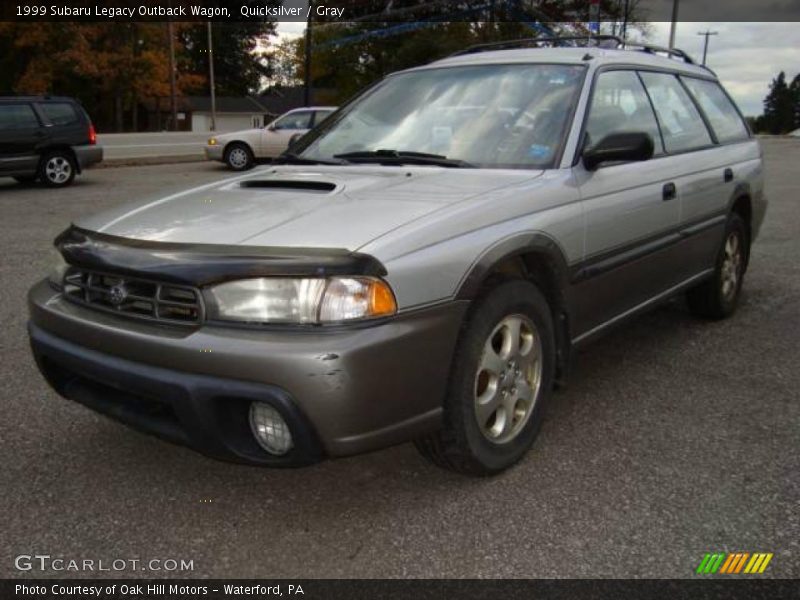 Quicksilver / Gray 1999 Subaru Legacy Outback Wagon