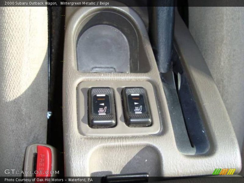 Wintergreen Metallic / Beige 2000 Subaru Outback Wagon