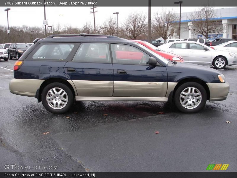 Deep Sapphire / Black 2002 Subaru Outback Wagon