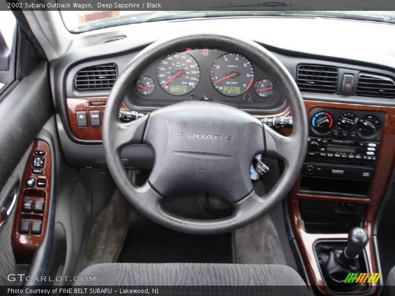 Deep Sapphire / Black 2002 Subaru Outback Wagon