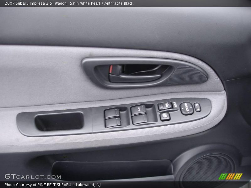 Satin White Pearl / Anthracite Black 2007 Subaru Impreza 2.5i Wagon