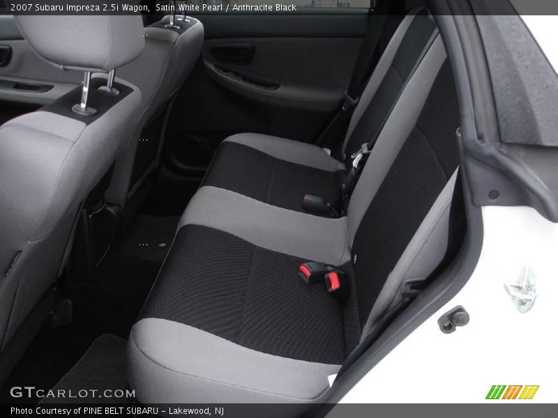 Satin White Pearl / Anthracite Black 2007 Subaru Impreza 2.5i Wagon