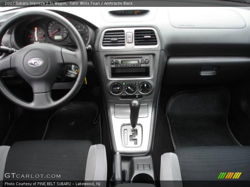 Satin White Pearl / Anthracite Black 2007 Subaru Impreza 2.5i Wagon